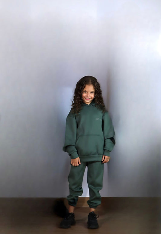 Kids Girls Hoodie Set